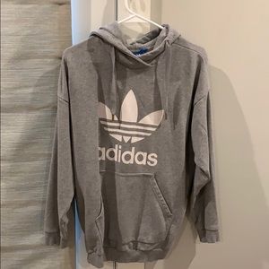 Gray adidas Hoodie